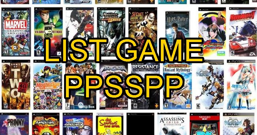 download game ppsspp yang sudah di extrak